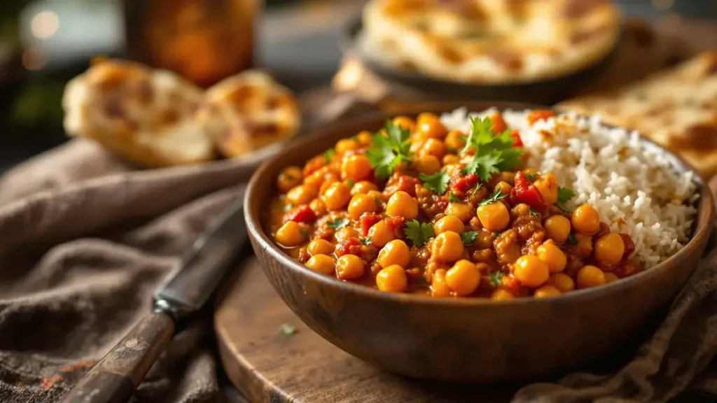 Chana Masala van kikkererwten: de klassieker van gekruide kikkererwten die het hart en de smaakpapillen verwarmt