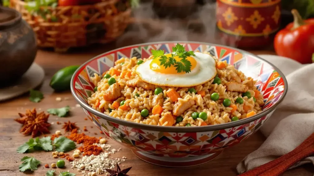 Onmisbare recept voor Nasi Goreng: een smakelijke Indonesische gebakken rijst met groenten