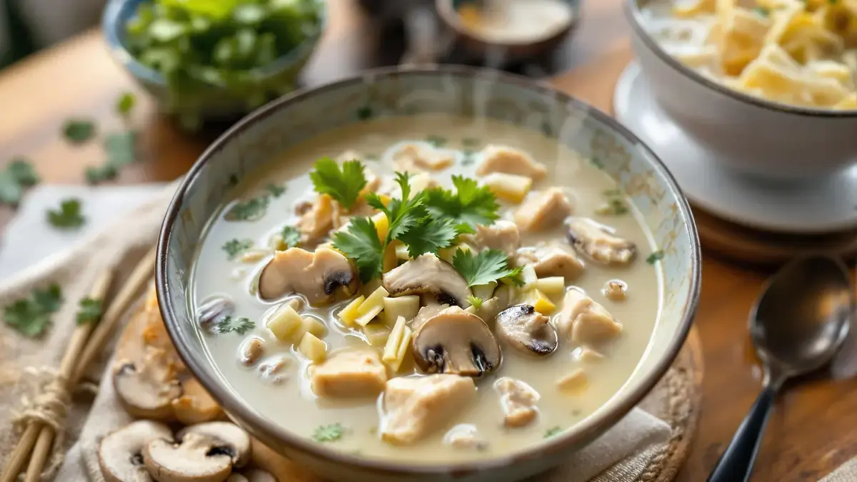 Tom Kha Kai: de Thaise kokosmelksoep die zoetheid en specerijen perfect combineert