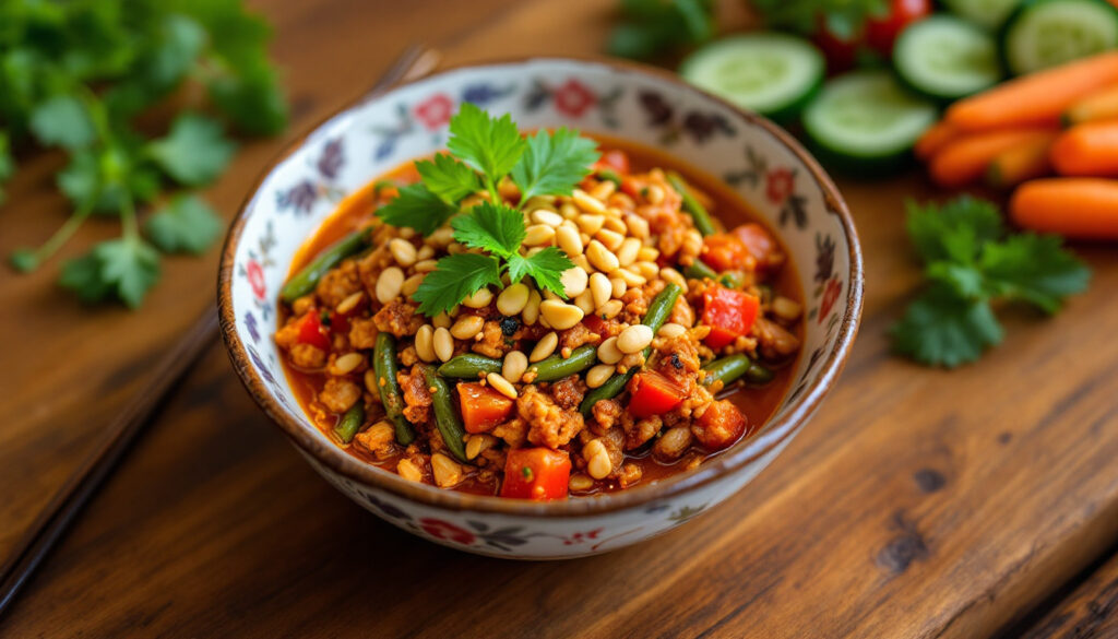 ontdek de smaakvolle wereld van nam prik ong met onze authentieke thaise recepten. leer de traditionele bereidingswijzen en geniet van de rijke smaken van thailand in je eigen keuken. perfect voor liefhebbers van thaise gerechten!