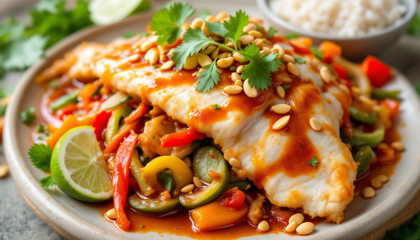 ontdek de rijke smaken van pla pad prik, een heerlijke thaise bereiding. laat je verleiden door de perfecte mix van kruiden en specerijen die deze schotel uniek maken. proef de authentieke thaise keuken met pla pad prik en breng een vleugje azië op je bord!