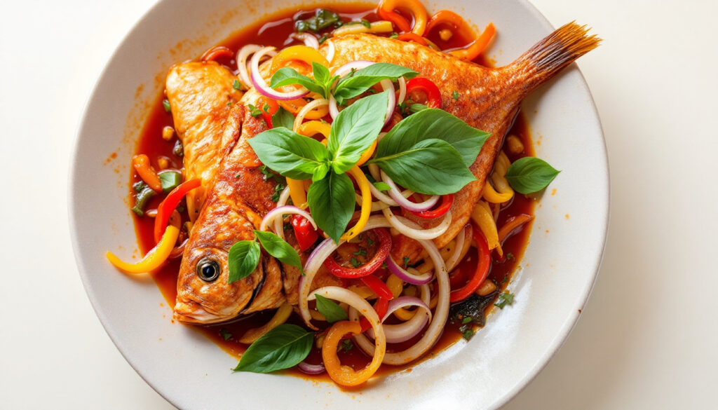 ontdek de unieke en krachtige smaken van pla pad prik, een heerlijke thaise bereiding die je zintuigen zal prikkelen. laat je verrassen door de perfecte balans van kruiden en verse ingrediënten in dit culinaire hoogstandje.