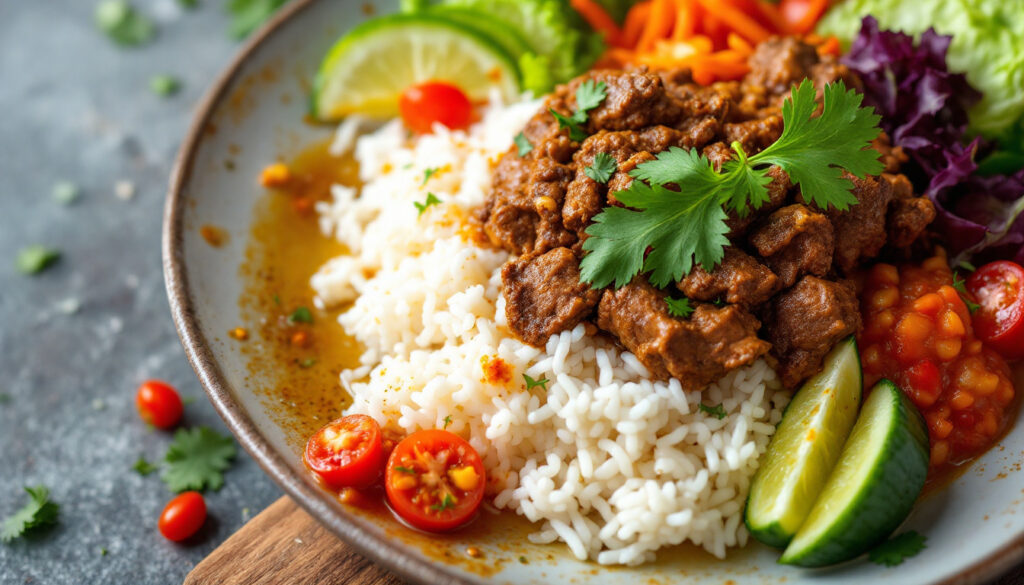 ontdek de heerlijke en authentieke smaken van indonesië met onze verzameling rijst recepten. laat je inspireren door traditionele gerechten en breng de rijke culinaire ervaring van het indonesische eiland naar je eigen keuken!