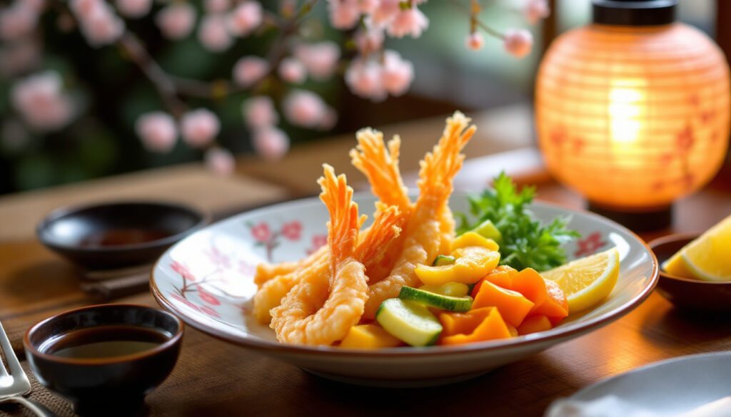 ontdek de meesterlijke kunst van tempura, de perfecte japanse frituurgerechten. leer meer over de technieken, ingrediënten en de geschiedenis achter deze heerlijke gerechten. laat je verleiden door de knapperige texturen en smaken van authentieke tempura!