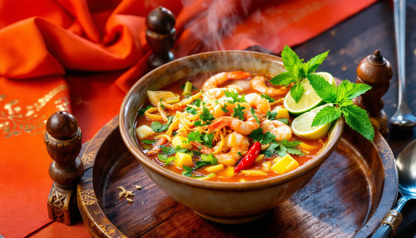 ontdek de smaken van thailand met ons authentieke tom yum goong recept. leer hoe je deze pittige soep thuis kunt maken, vol met verse ingrediënten en traditionele kruiden. perfect voor liefhebbers van thaise keuken!