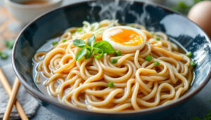 ontdek het authentieke japanse recept voor udonnodles. leer hoe je de perfecte noedels maakt en geniet van de rijke smaken van de japanse keuken. volg onze stap-voor-stap gids voor een heerlijke maaltijd!