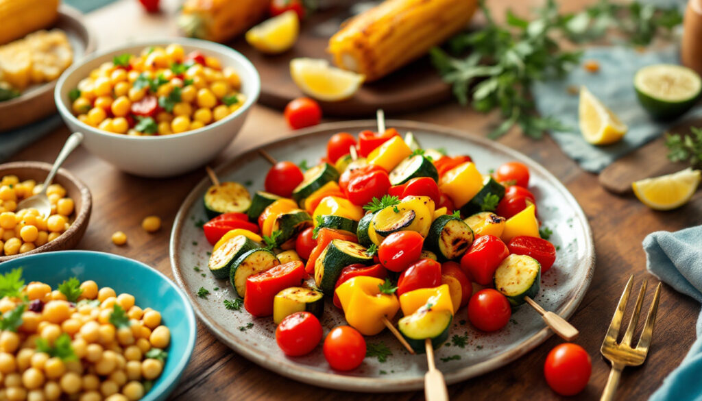 ontdek heerlijke vegan barbecue recepten perfect voor de zomer! geniet van smaakvolle gerechten die je barbecue-ervaring verrijken, met frisse ingrediënten en creatief koken. perfect voor zowel veganisten als liefhebbers van plantaardige gerechten.