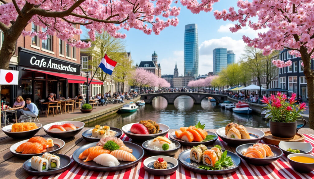 ontdek de culinaire schatten van japan met een smaakvolle sushi reis door het hart van amsterdam. laat je verleiden door authentieke smaken en unieke japanse gerechten in de bruisende straten van de stad.