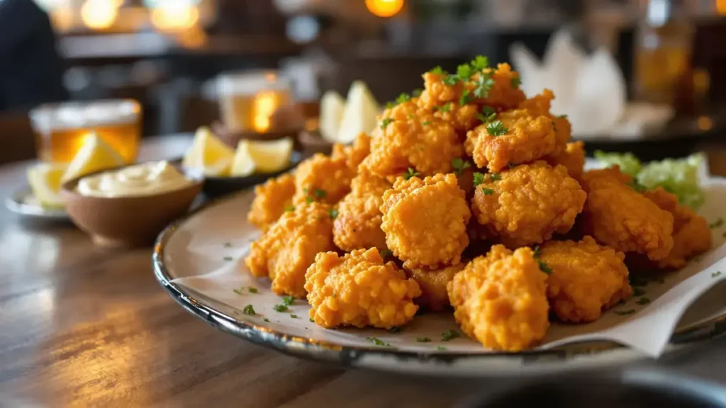 Karaage: de Japanse gefrituurde kip krokant aan de buitenkant en mals van binnen