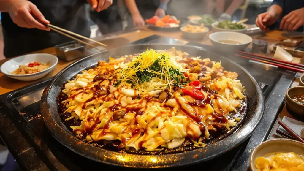 Okonomiyaki: de Japanse gevulde pannenkoek die uw maaltijden zal revolutioneren
