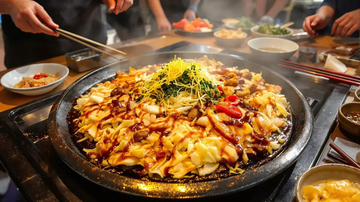 Okonomiyaki: de Japanse gevulde pannenkoek die uw maaltijden zal revolutioneren