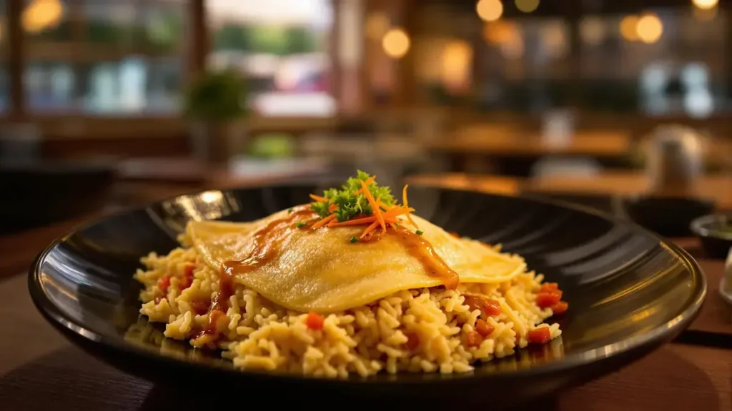 Omurice-gekleed: de heerlijke Japanse omelet die smakelijke rijst verbergt
