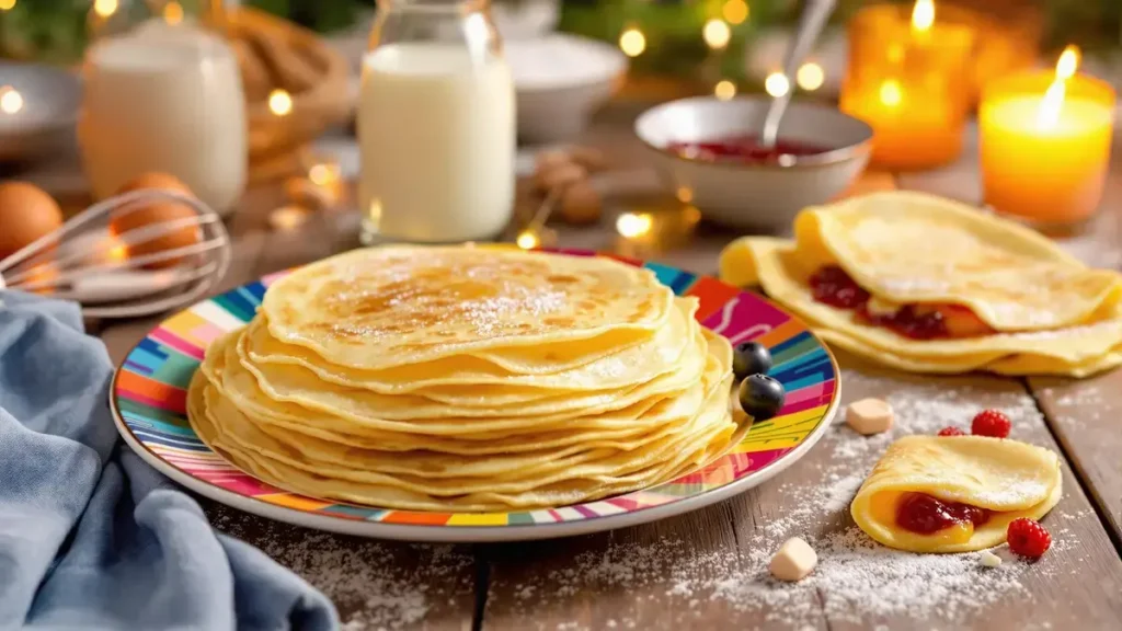 Onfeilbare crêpes zonder weegschaal: ontdek het gemakkelijke 4, 3, 2, 1 recept voor een perfecte beslag elke keer!