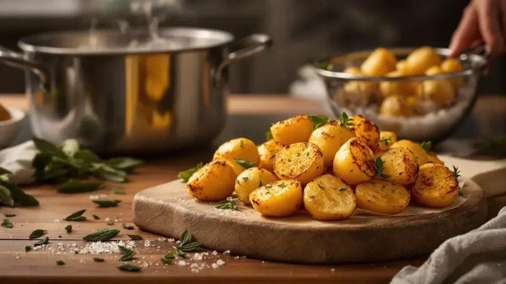 Onweerstaanbare aardappelen: Jamie Oliver past altijd deze stap van 2 minuten toe voor het koken, en dit is waarom