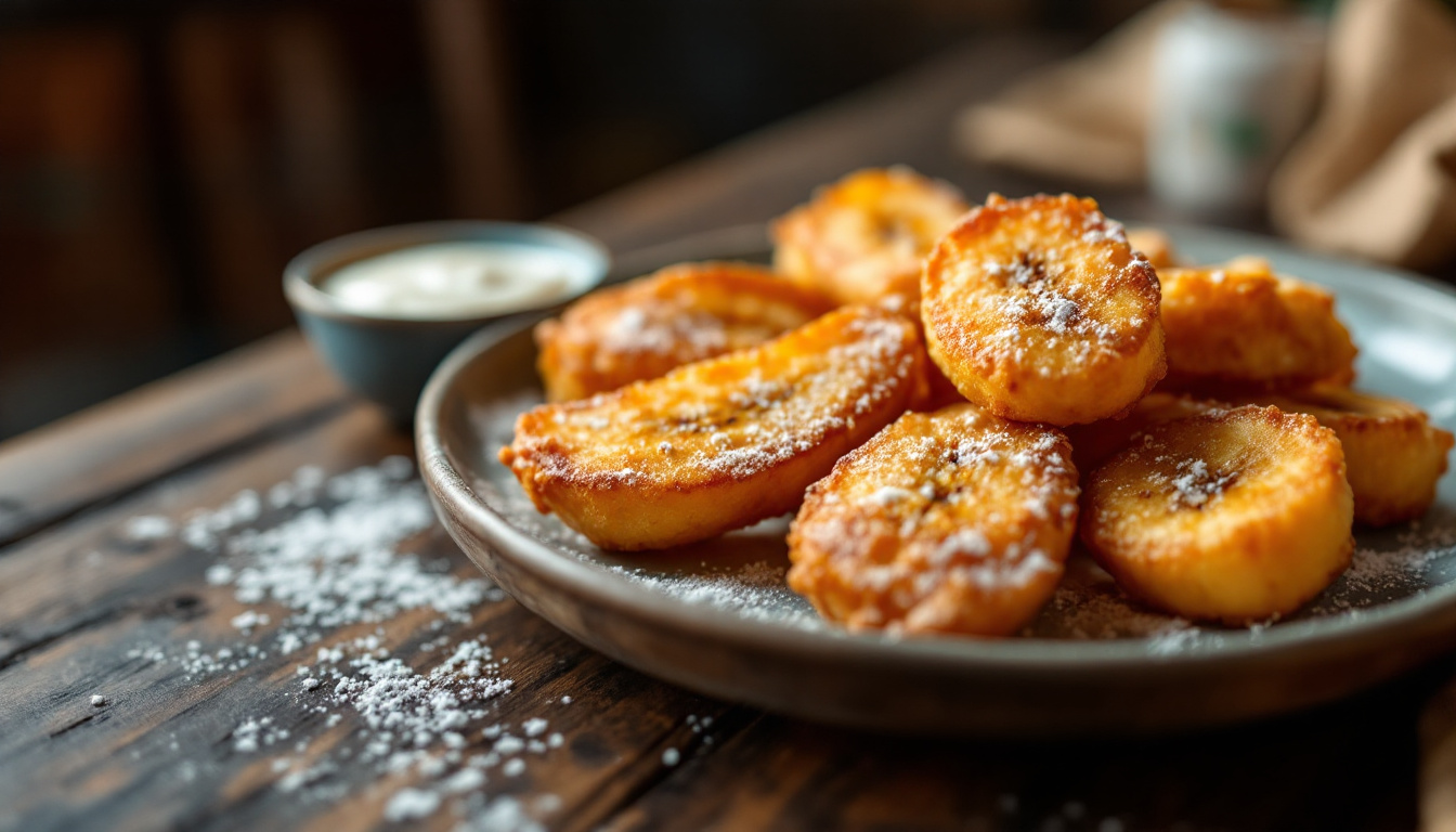 ontdek het heerlijke recept voor gebakken banaan, een populair thais gerecht dat je thuis gemakkelijk kunt maken. geniet van de perfecte combinatie van zoetheid en knapperigheid!