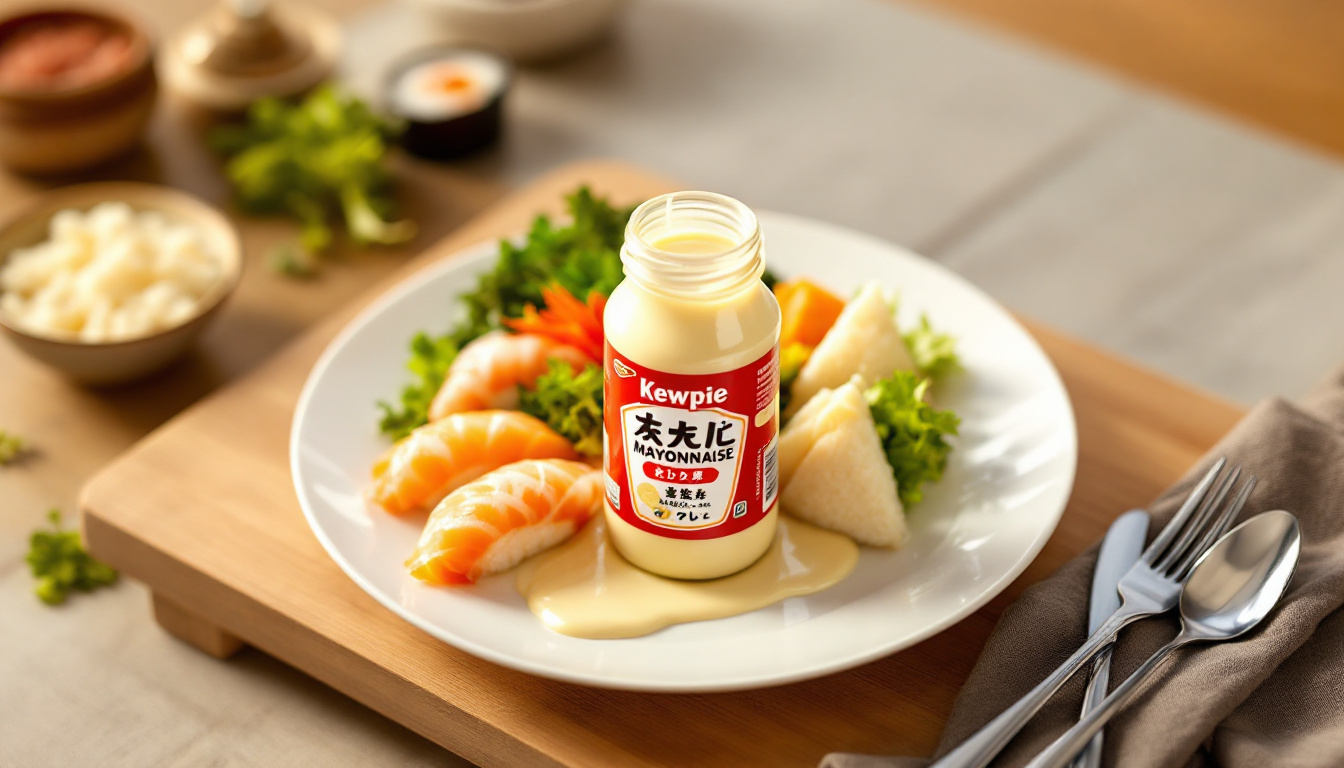 ontdek de heerlijke kewpie-mayonaise, de ideale basis voor al je authentieke japanse recepten. verrijk je gerechten met de unieke smaak en romigheid van deze populaire mayonaise, perfect voor sushi, salades en dips!