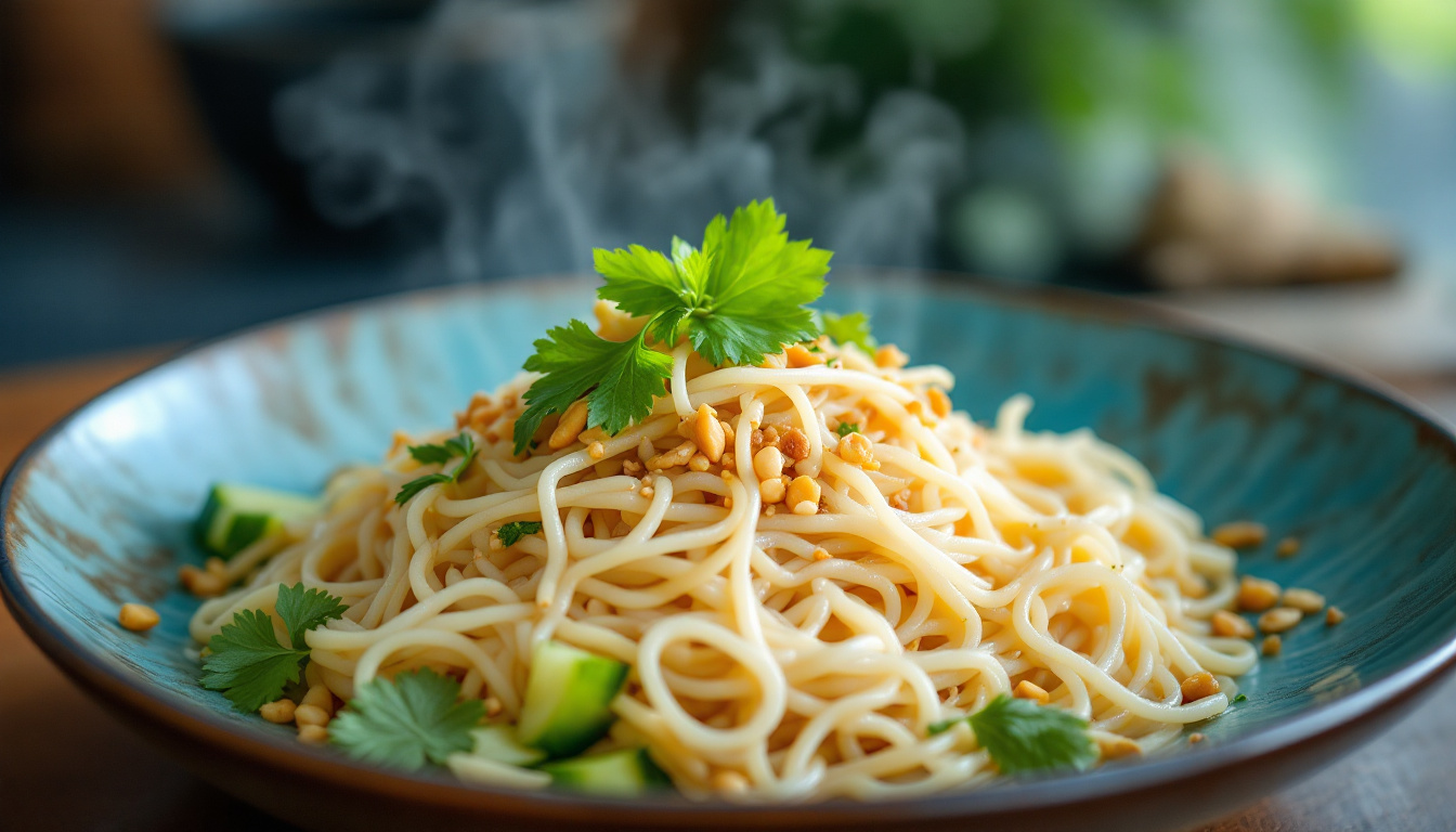 ontdek de heerlijke wereld van khanom jeen, de perfecte thaise rijstnoedels die elke maaltijd naar een hoger niveau tillen. laat je inspireren door authentieke recepten en handige tips voor de beste bereiding!