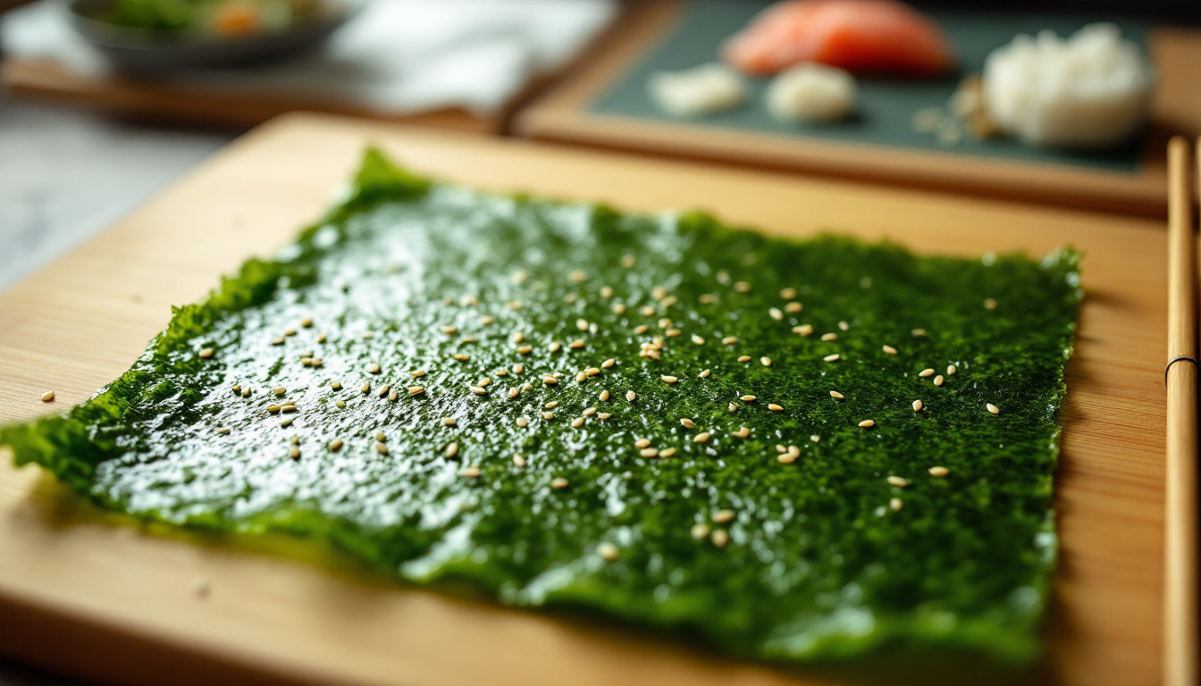 ontdek de smaakvolle wereld van japanse recepten met nori. leer hoe je deze veelzijdige zeewier kunt gebruiken in sushi, salades en meer voor een authentieke culinaire ervaring.