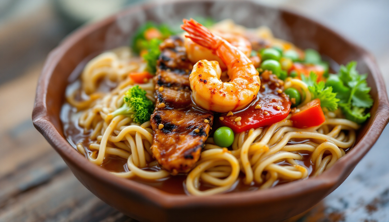ontdek rad na, het heerlijke thaise noedelgerecht met een verrassende twist. geniet van de perfecte balans tussen smaken en texturen in deze culinaire ervaring die je zintuigen zal prikkelen.