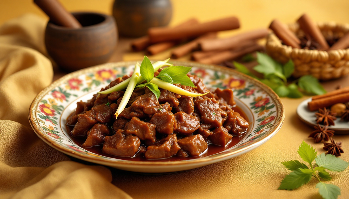 ontdek de wereld van de indonesische keuken met onze authentieke rendang recepten. maak thuis heerlijke, smaakvolle gerechten en trakteer jezelf op een culinaire reis naar indonesië!