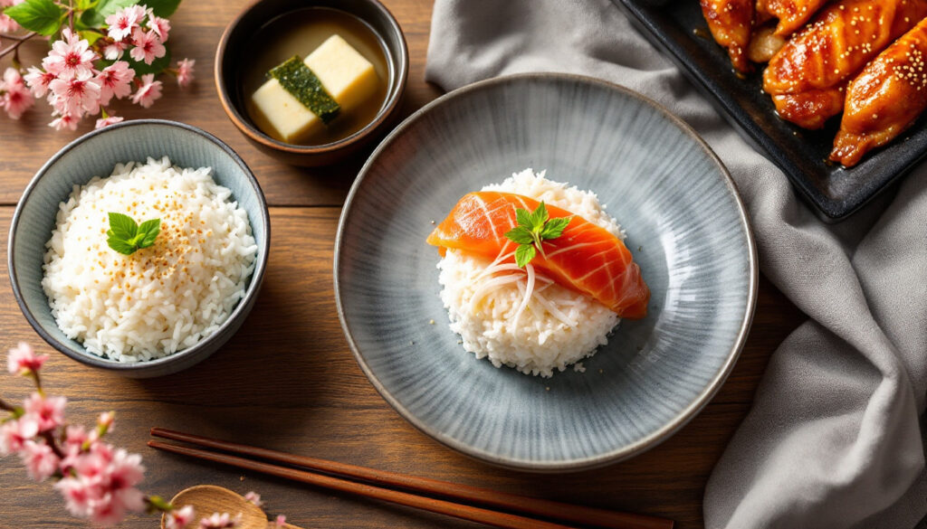 ontdek de heerlijke smaak van traditionele japanse gerechten met rijst. deze recepten brengen een authentieke ervaring naar je keuken en bieden een smaakvolle maaltijd voor elke gelegenheid.