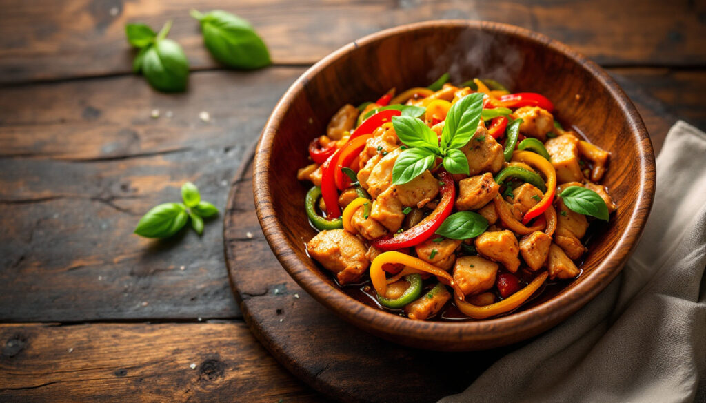ontdek de aromatische wereld van thaise basilicum met onze heerlijke chinese kookrecepten en stap-voor-stap handleidingen. maak smakelijke gerechten die je zintuigen prikkelen!