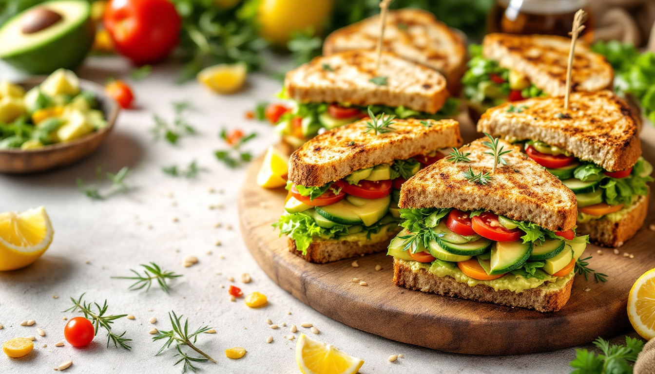 ontdek heerlijke vegan broodjes met recepten voor elke gelegenheid. perfect voor lunch, picnics of feesten. laat je inspireren en geniet van smaakvolle, diervriendelijke broodjes!