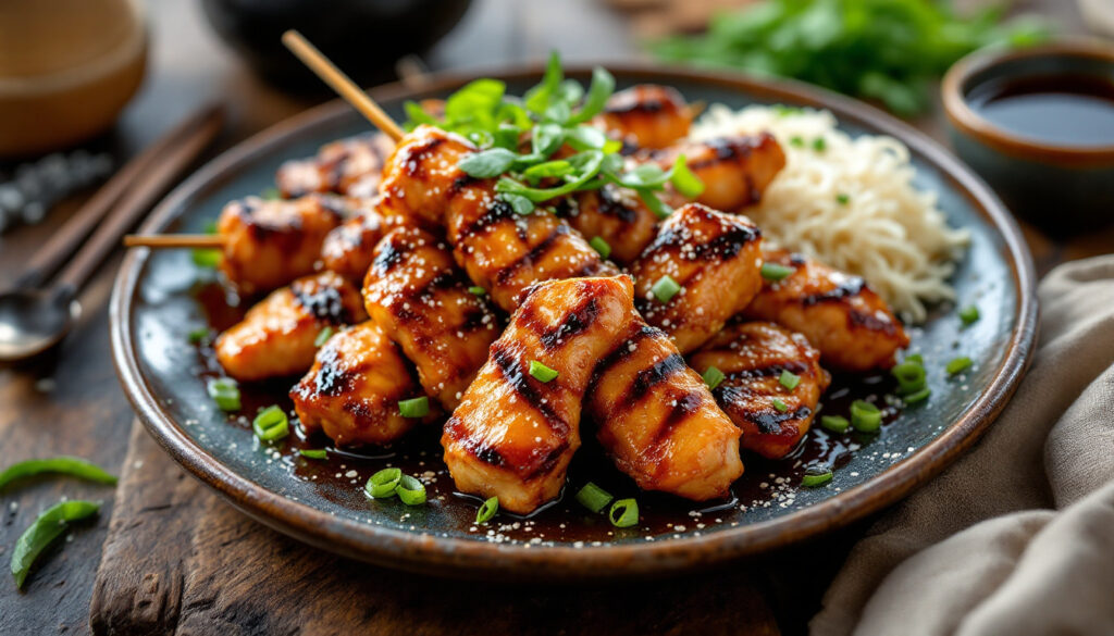 ontdek de smakelijke wereld van yaki-tori met onze perfecte japanse gegrilde kip recepten. leer hoe je deze heerlijke gerechten thuis kunt bereiden en geniet van authentieke smaken.
