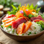 ontdek de wereld van chirashi, een kleurrijke en smakelijke ervaring van de japanse kookkunst. verken authentieke recepten, ingrediënten en technieken die deze unieke rijstschotel tot een culinair hoogtepunt maken.