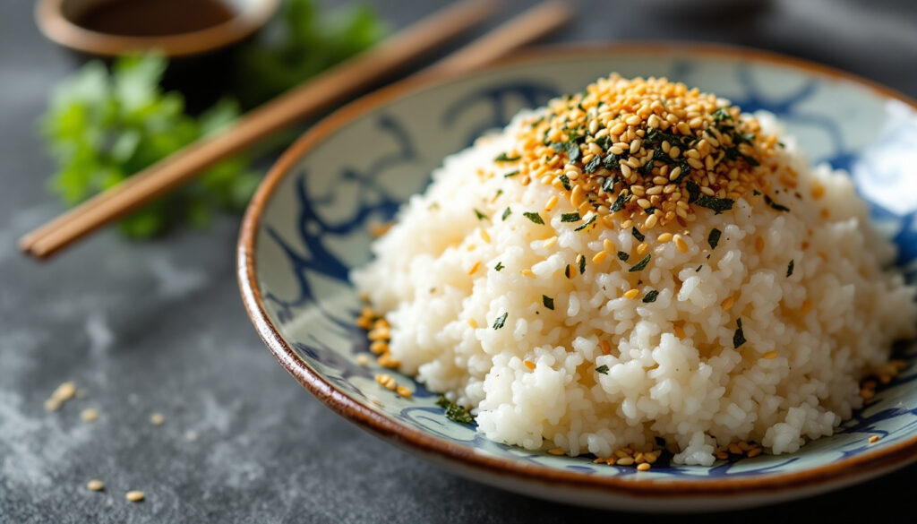ontdek furikake, de ideale japanse smaakmaker die je gerechten naar een hoger niveau tilt. deze veelzijdige mix van zeewier, sesamzaad en kruiden voegt een unieke umami-smaak toe aan rijst, salades en meer. probeer het vandaag nog en verrijk je culinaire ervaring!