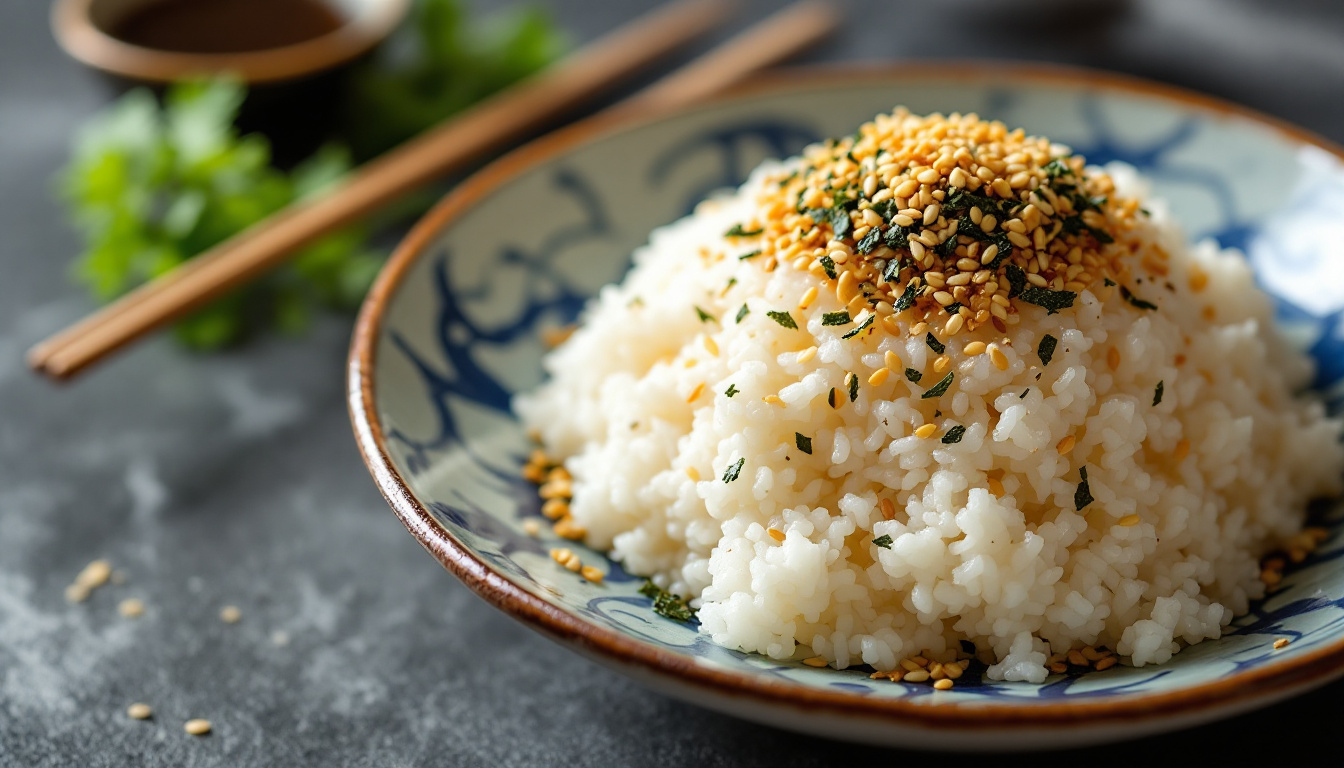 ontdek furikake, de ideale japanse smaakmaker die je gerechten naar een hoger niveau tilt. deze veelzijdige mix van zeewier, sesamzaad en kruiden voegt een unieke umami-smaak toe aan rijst, salades en meer. probeer het vandaag nog en verrijk je culinaire ervaring!