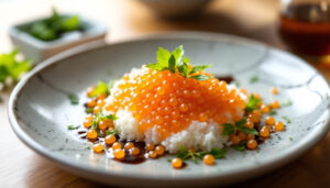 ontdek de kunst van ikura, de heerlijke japanse bereiding van zalmeitjes. leer over de oorsprong, smaak en bereidingsmethoden van deze culinaire traktatie die elke visliefhebber zal betoveren.