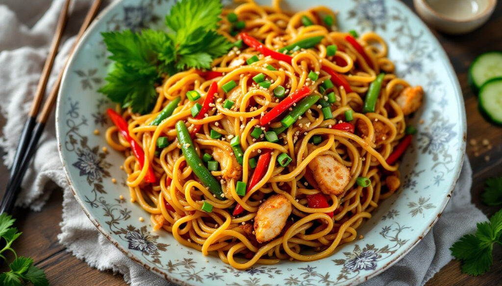 ontdek de heerlijke smaken van authentieke indonesische mie goreng. geniet van deze populaire noedelgerecht, boordevol smaak, kruiden en een unieke combinatie van ingrediënten. laat je verleiden door de originele receptuur en beleef een stukje van de indonesische culinaire traditie!