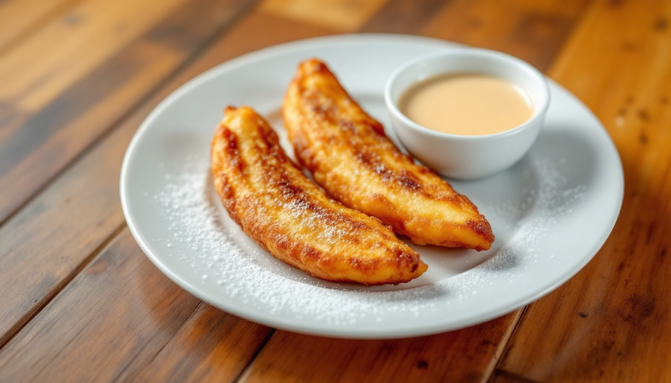 ontdek het heerlijke recept voor pisang goreng, een traditionele indonesische snack die je niet mag missen! leer hoe je deze gefrituurde bananen met een krokante korst en een zoete smaak thuis kunt maken.